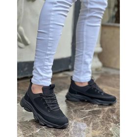 Pabucmarketi Taban Bağcıklı Siyah Süet Casual Erkek Günlük Ayakkabı