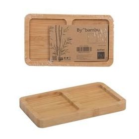 Paçi 700420 2 Bölmeli Bambu Sunum Tahtası