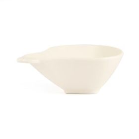 Paçi 8.5 cm Armut Şekilli Beyaz Küçük Çerezlik