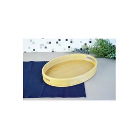 Paçi Bambu 36x26 cm Oval Derin Tepsi