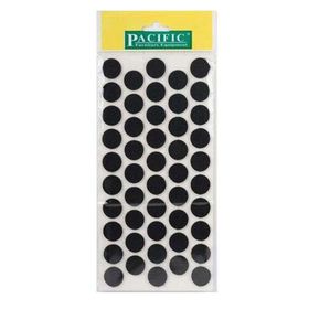 Pacific 20 mm Siyah Yapışkanlı Keçe