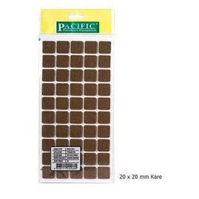 Pacific 20x20 mm Kare Yapışkanlı Keçe