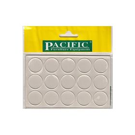 Pacific 22 mm Yapışkanlı Silikon Cam Masa Altlıkları