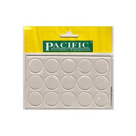 Pacific 22 mm Yapışkanlı Silikon Cam Masa Altlıkları