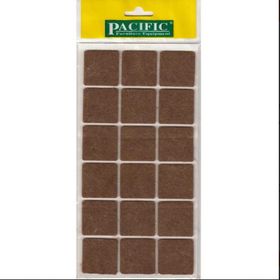 Pacific 35x35 mm Kahve Yapışkanlı Keçe