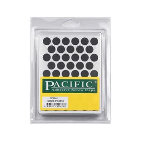 Pacific Yapışkanlı 14 mm Siyah Vida Tapası