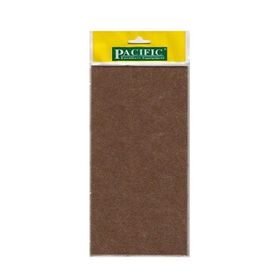 Pacific Yapışkanlı Dikdörtgen 120x240 mm Kahve Keçe