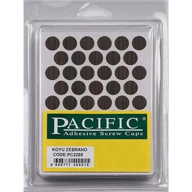 Pacific Zebrano 14 mm Koyu Yapışkanlı Vida Tapası