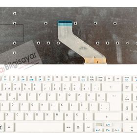Packard Bell LV11-HC Q Klavye Beyaz Tuş Takımı