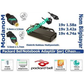 Packard Bell MV46-005 Laptop Uyumlu Adaptör