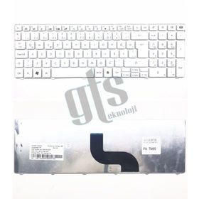 Packard Bell TM01 Beyaz Notebook Klavye