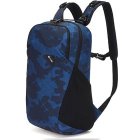 Pacsafe Vibe 20 Anti Theft 20 lt Backpack Mavi Kamuflaj Sırt Çantası