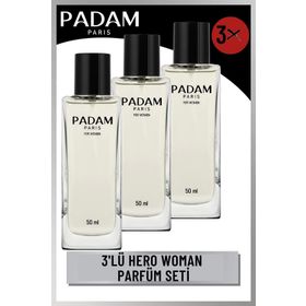 Padam Paris Hero EDP 3x150 ml Kadın Parfüm Seti