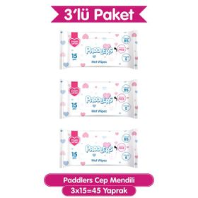Paddlers 3x15 45 Yaprak Cep Mendili