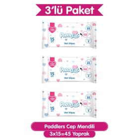 Paddlers 3x15 45 Yaprak Cep Mendili