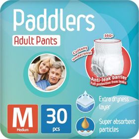 Paddlers Emici Külot Medium 30 Adet Yetişkin Hasta Bezi