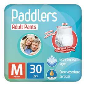 Paddlers Emici Külot Medium 30 Adet Yetişkin Hasta Bezi