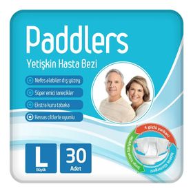 Paddlers Large 30 Adet Yetişkin Bantlı Bez