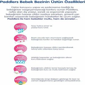 Paddlers No:1 Yenidoğan 64 Adet Bebek Bezi