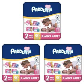 Paddlers No:2 Mini 240 Adet Bebek Bezi