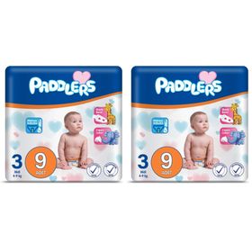 Paddlers No:3 Midi 18 Adet Bebek Bezi