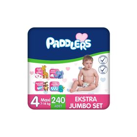 Paddlers No:4 Maxi 240 Adet Bebek Bezi