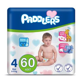 Paddlers No:4 Maxi 60 Adet Bebek Bezi