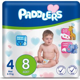 Paddlers No:4 Maxi 8 Adet Bebek Bezi