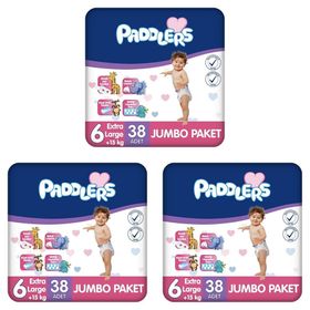 Paddlers No:6 XLarge 114 Adet Bebek Bezi