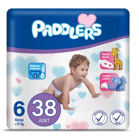 Paddlers No:6 XLarge 38 Adet Bebek Bezi