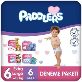 Paddlers No:6 XLarge 6 Adet Bebek Bezi