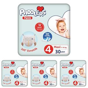Paddlers Pants No:4 Maxi 120 Adet Külot Bebek Bezi