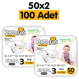 Paddlers Protection No:3 Midi 100 Adet Bebek Bezi