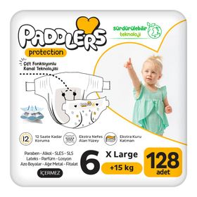 Paddlers Protection No:6 XLarge 128 Adet Bebek Bezi