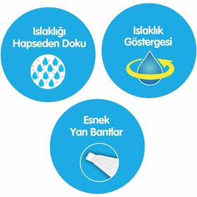 Paddlers Pure No:3 Midi 4 Adet Bebek Bezi