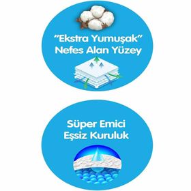 Paddlers Pure No:3 Midi 4 Adet Bebek Bezi