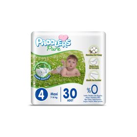 Paddlers Pure No:4 Maxi 30 Adet Bebek Bezi