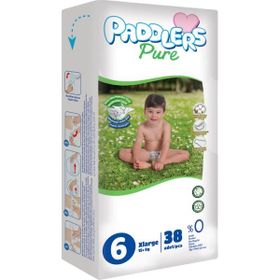Paddlers Pure No:6 XLarge 38 Adet Bebek Bezi