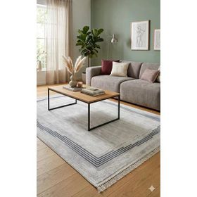 Padişah 180x250 cm Santo 60887 030 Mavi Salon Halısı