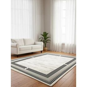 ​Padişah 34576 090 200x290 cm Siyah Eternity Modern Salon Halısı