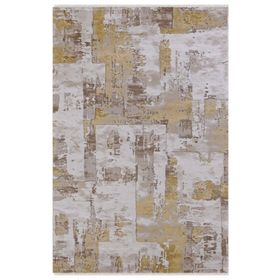 Padişah 34935-075 Modern Sümela Sarı 150x233 cm Salon Halı
