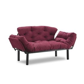 Pafu Nitta İkili Bordo Kanepe
