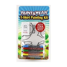 Paint Wear Baykuş 9-11 Yaş T-Shırt Boyama Seti