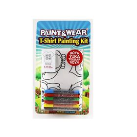 Paint Wear Baykuş 9-11 Yaş T-Shırt Boyama Seti