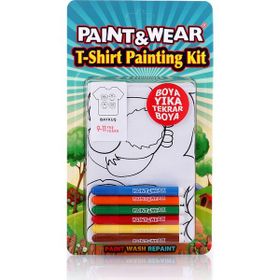 Paint Wear Baykuş 9-11 Yaş T-Shırt Boyama Seti