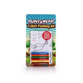Paint Wear Baykuş 9-11 Yaş T-Shırt Boyama Seti