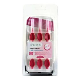 Pakdent 0.40 mm 6 Adet Pembe Arayüz Fırçası