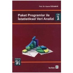 Paket Programlar ile İstatiksel Veri Analizi Cilt 1 - Kazım Özdamar