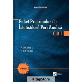 Paket Programlar ile İstatiksel Veri Analizi Cilt 1 - Kazım Özdamar