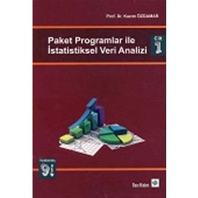 Paket Programlar ile İstatiksel Veri Analizi Cilt 1 - Kazım Özdamar